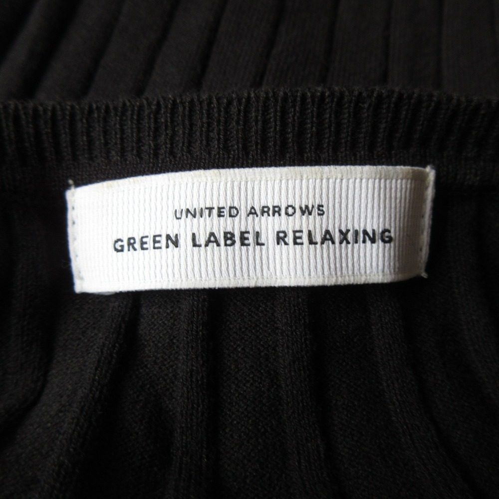 green label relaxing FFC ニット ドレス