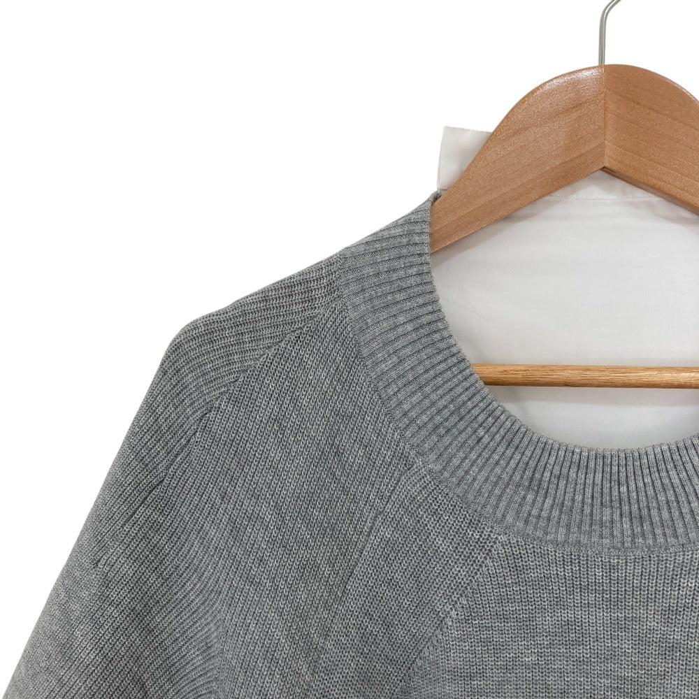 sacai ニット ドッキング ドレス