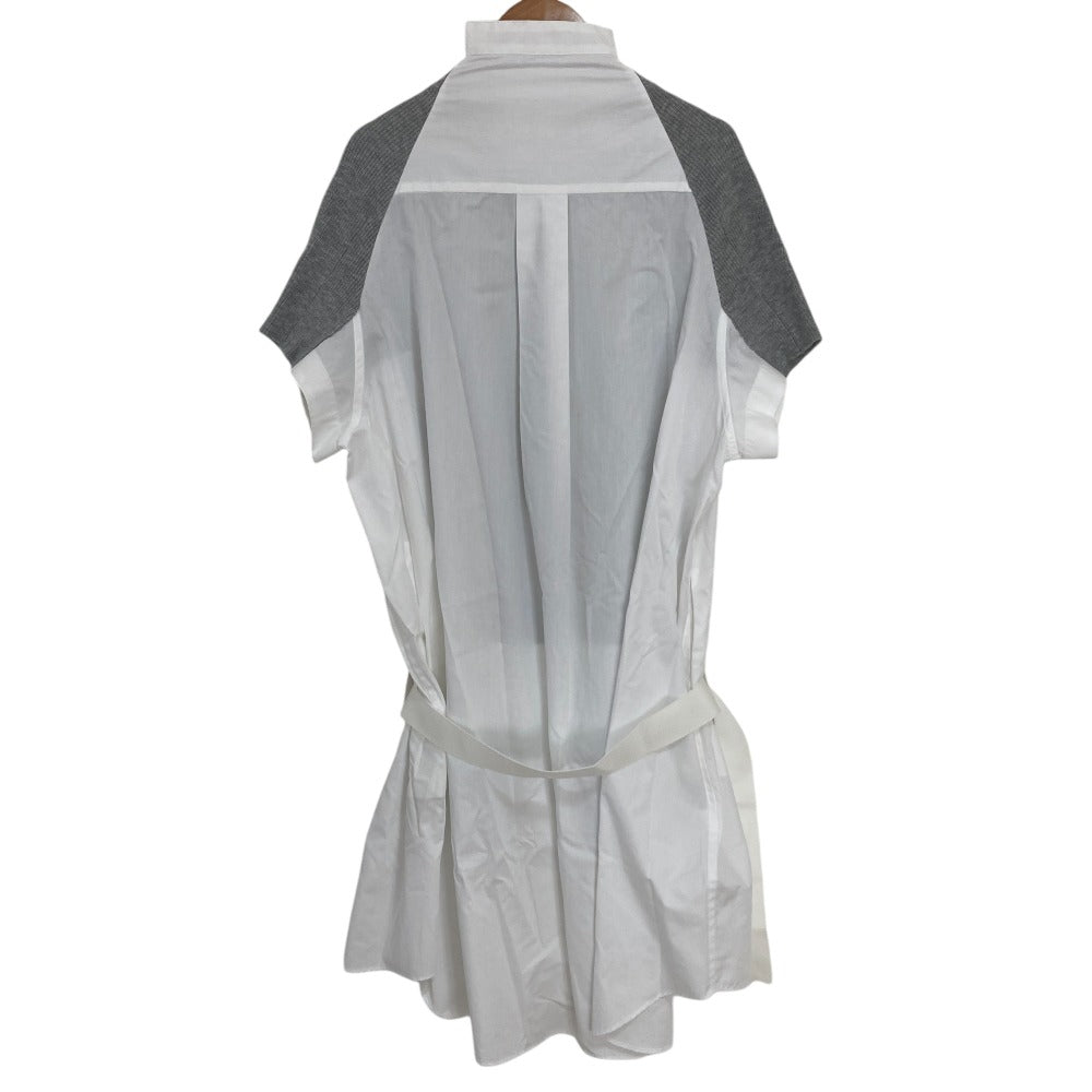 sacai ニット ドッキング ドレス