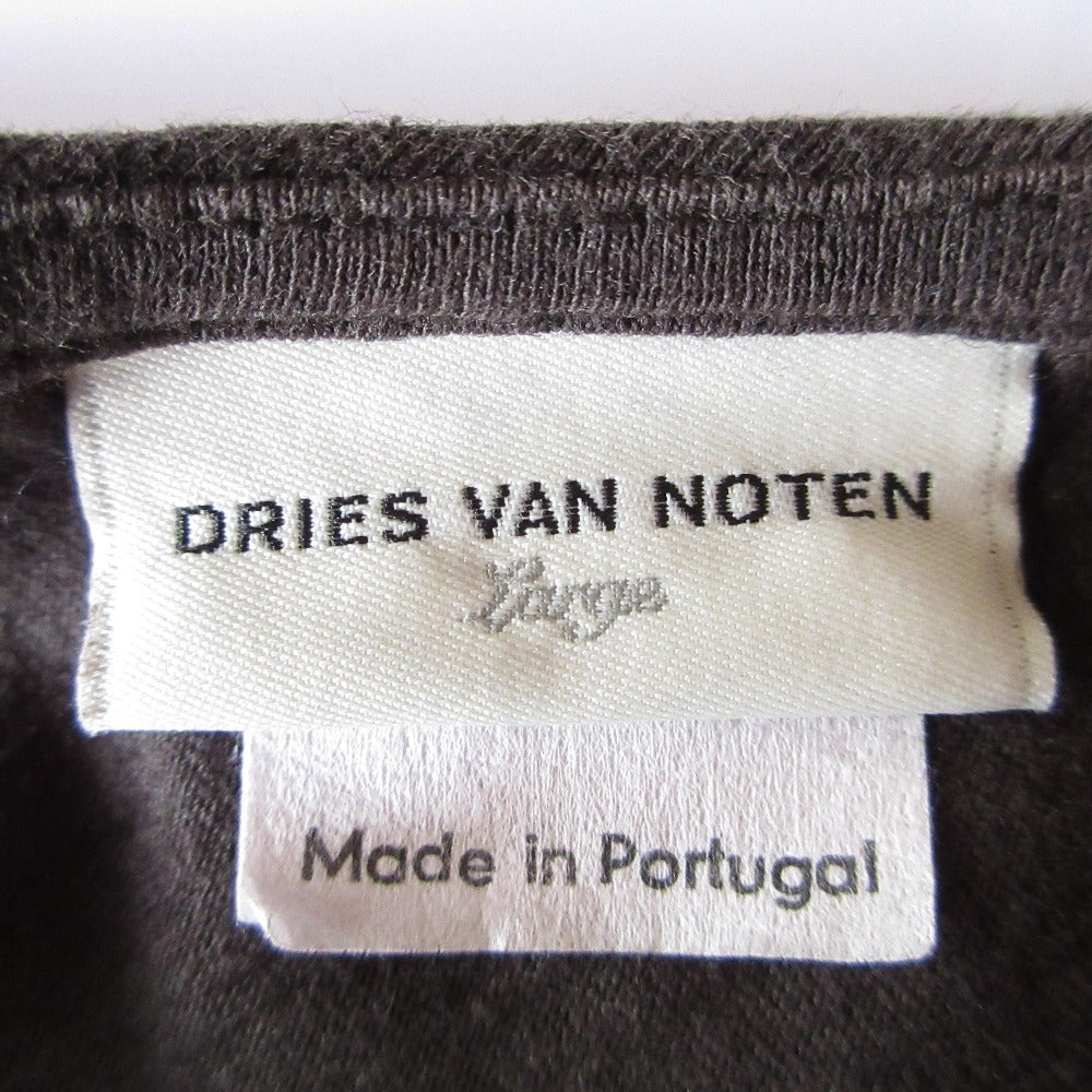 DRIES VAN NOTEN リネンブレンドカットソー