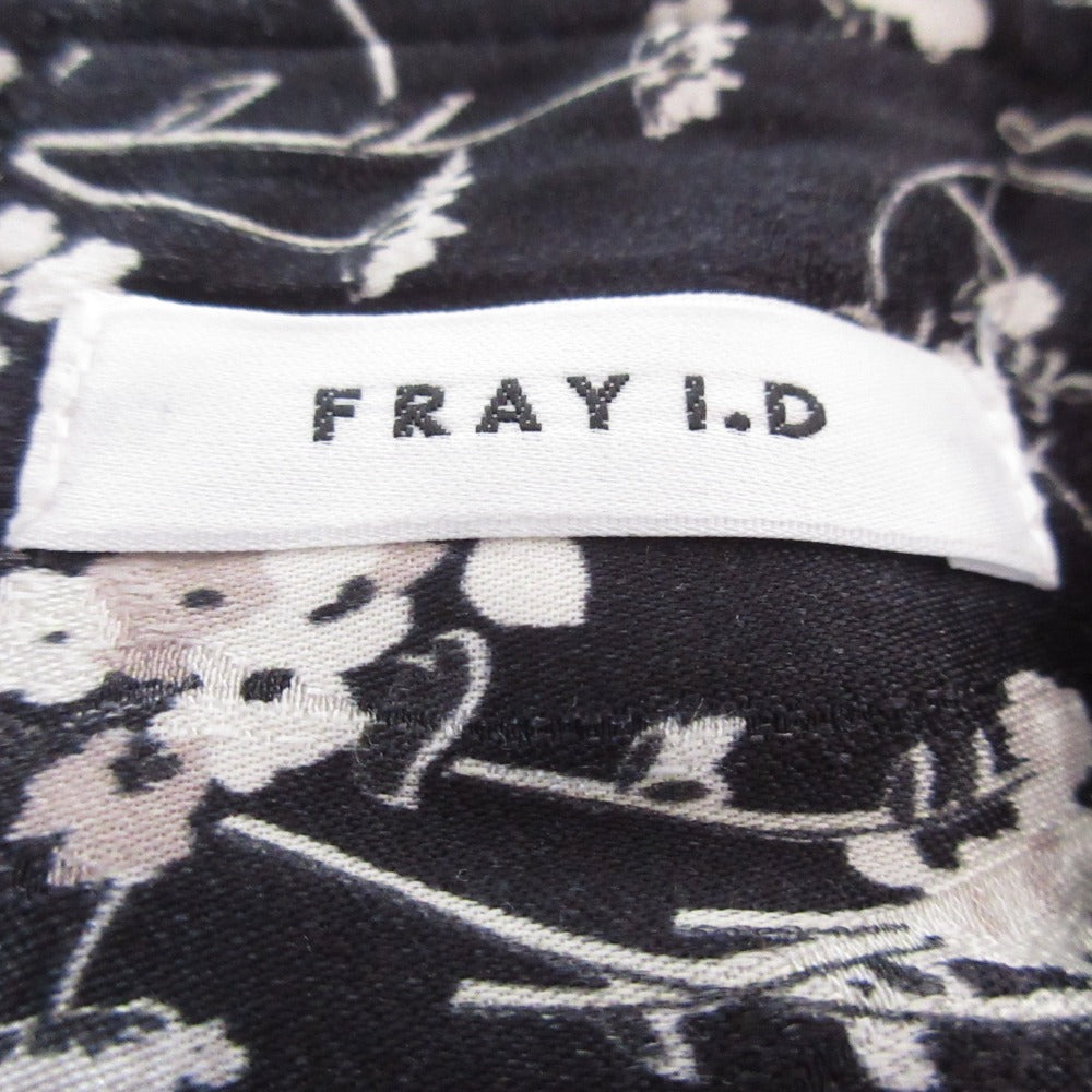 FRAY I.D フラワー プリント サテン セットアップ