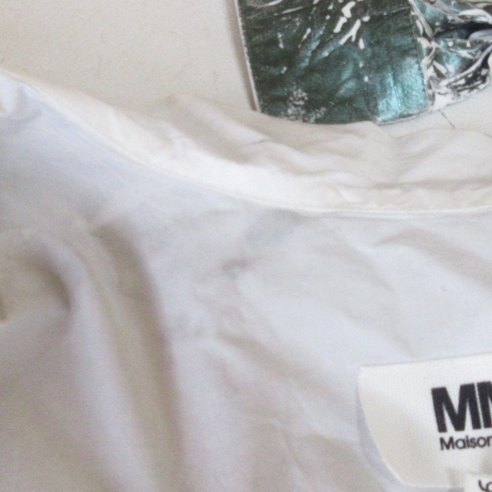 Maison Margiela 22SS コットンノースリーブブラウス