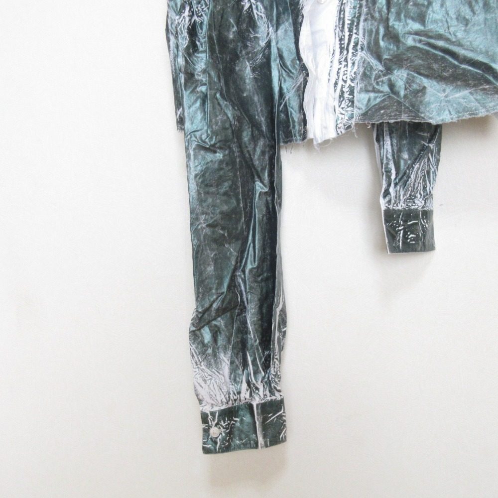 Maison Margiela 22SS コットンノースリーブブラウス