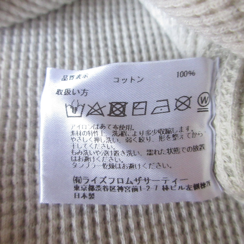 AMERICANA Thermal N/S TOP コットン ノースリーブカットソー