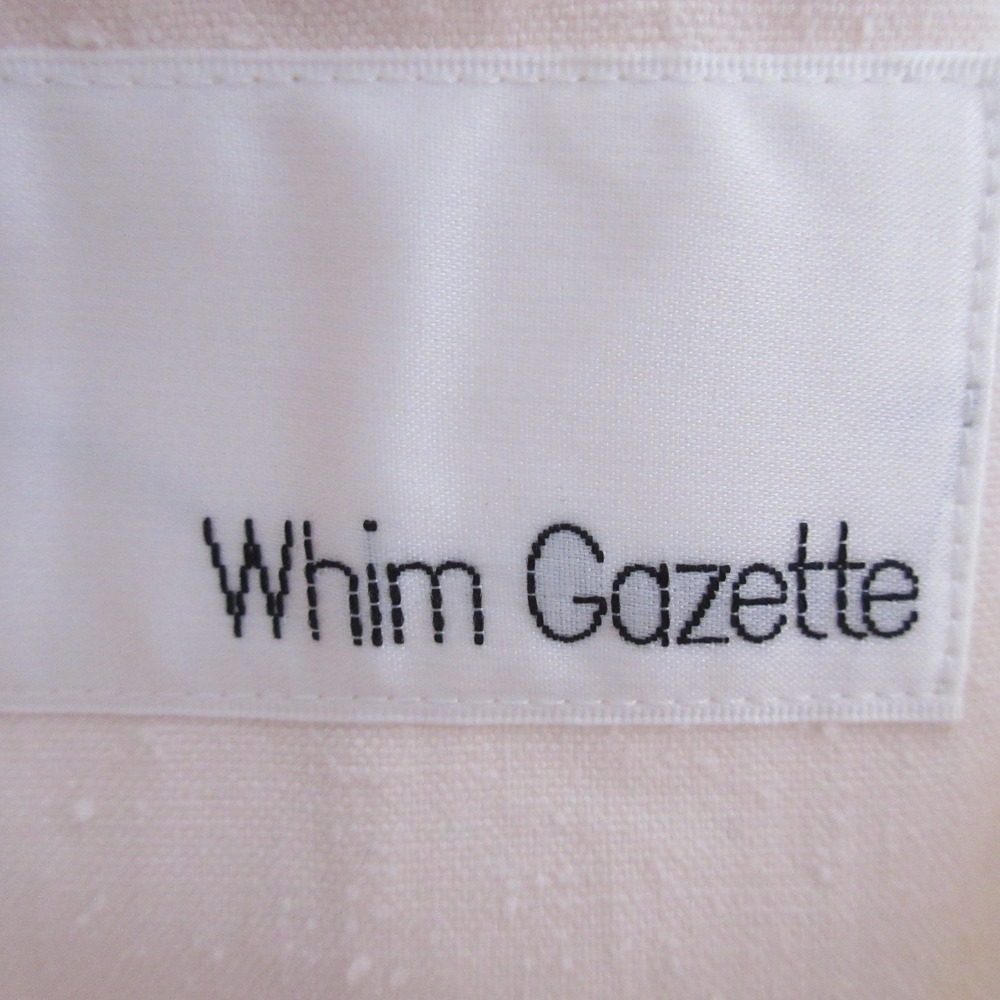 Whim Gazette ロング ジレ ベスト
