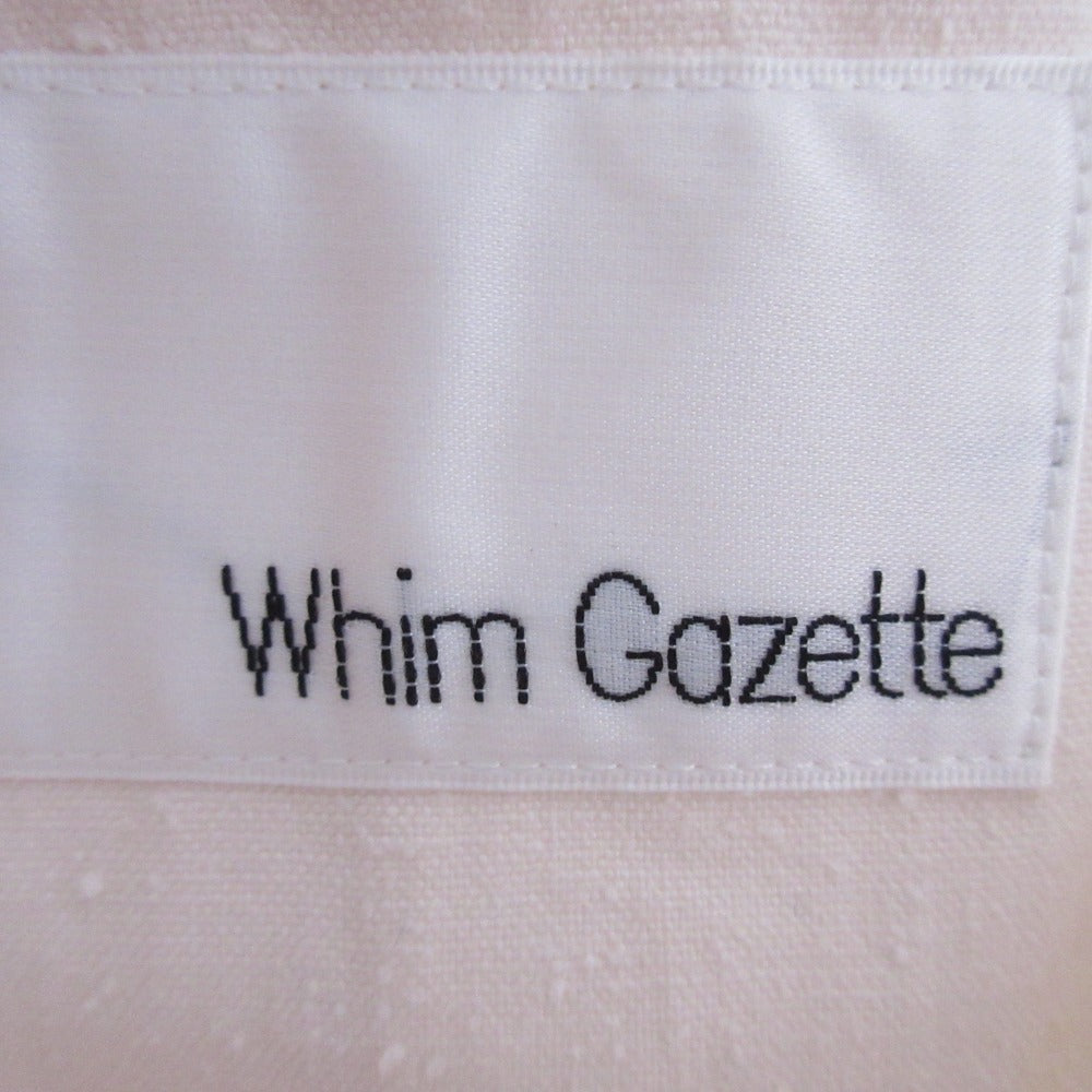 Whim Gazette ロング ジレ ベスト