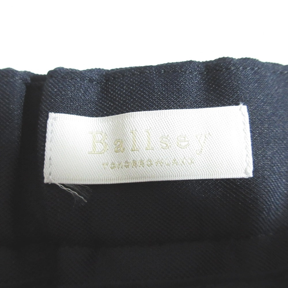 Ballsey フルダルダブルドビー セミワイドクロップドパンツ