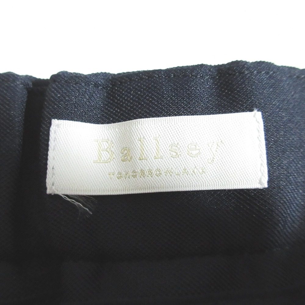 Ballsey フルダルダブルドビー セミワイドクロップドパンツ