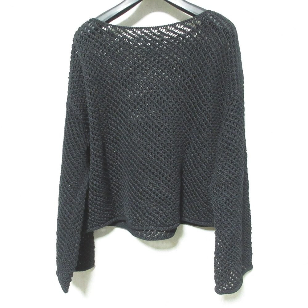 MACPHEE クロシェ クロップド ニット