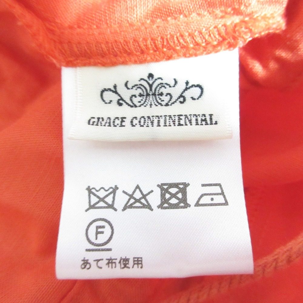 GRACE CONTINENTAL レース パッチ ブラウス