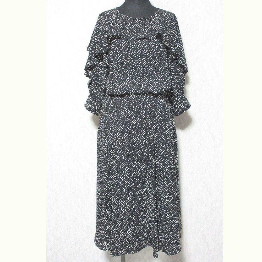 23区 ドット ブラウス 2WAY セットアップ