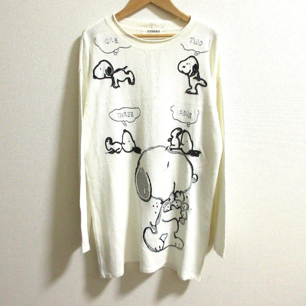ICEBERG × PEANUTS ニット チュニック