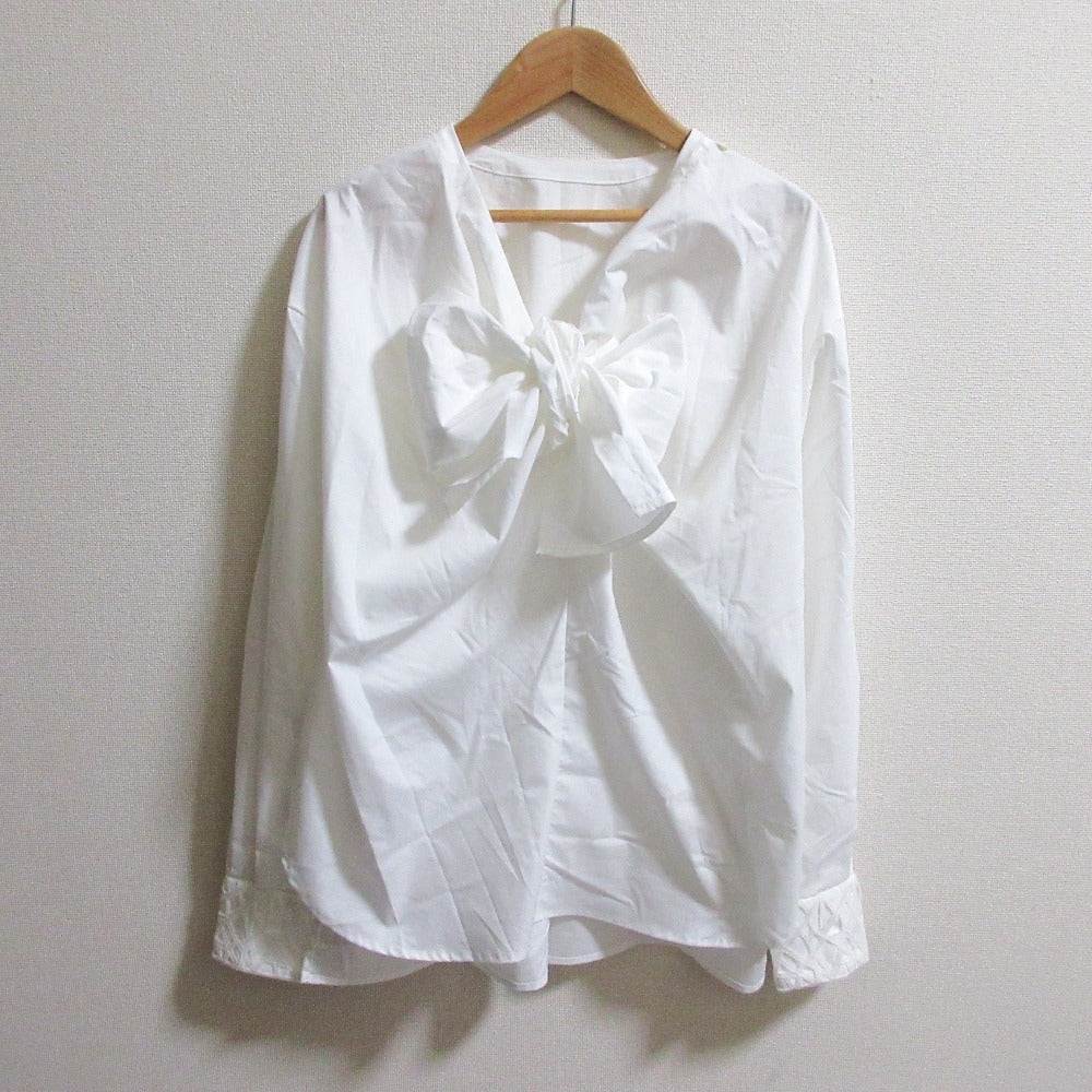 Lallia Mu マルチウェイ リボン プルオーバー