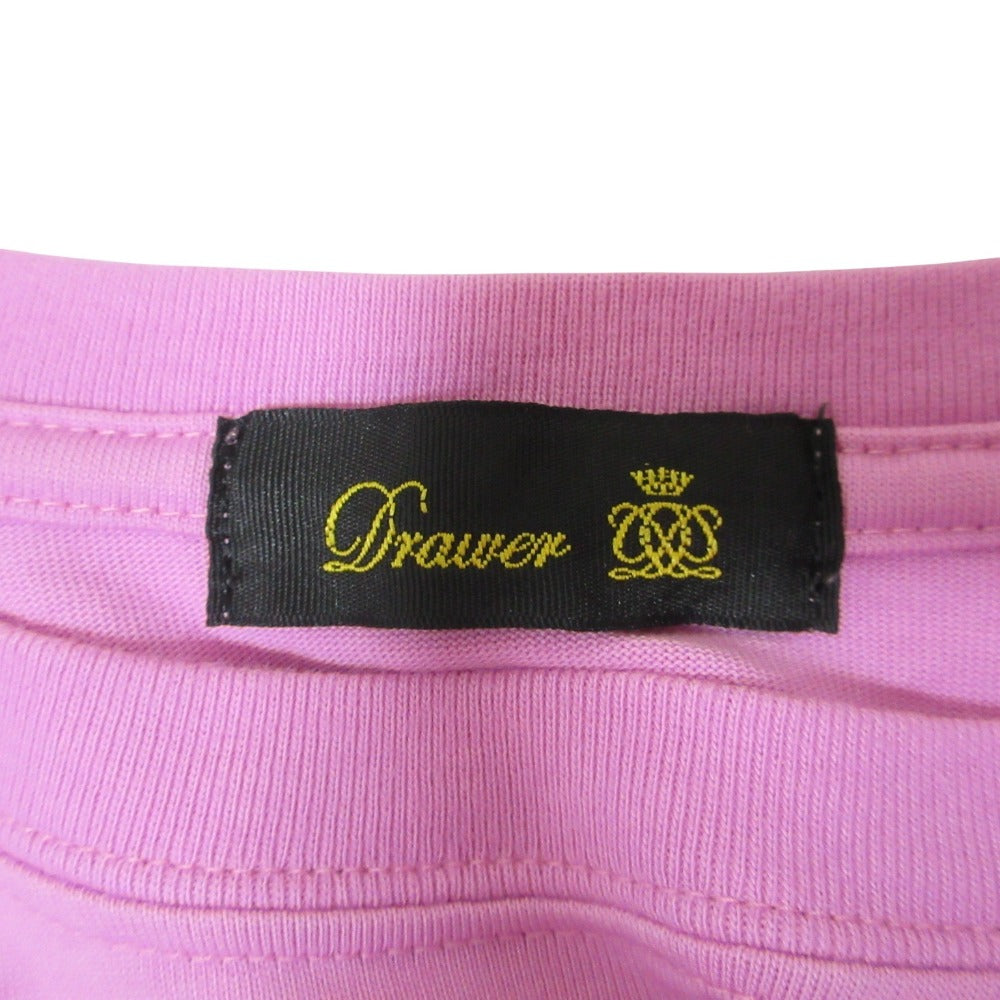 Drawer コットン天竺ショートスリーブプルオーバー