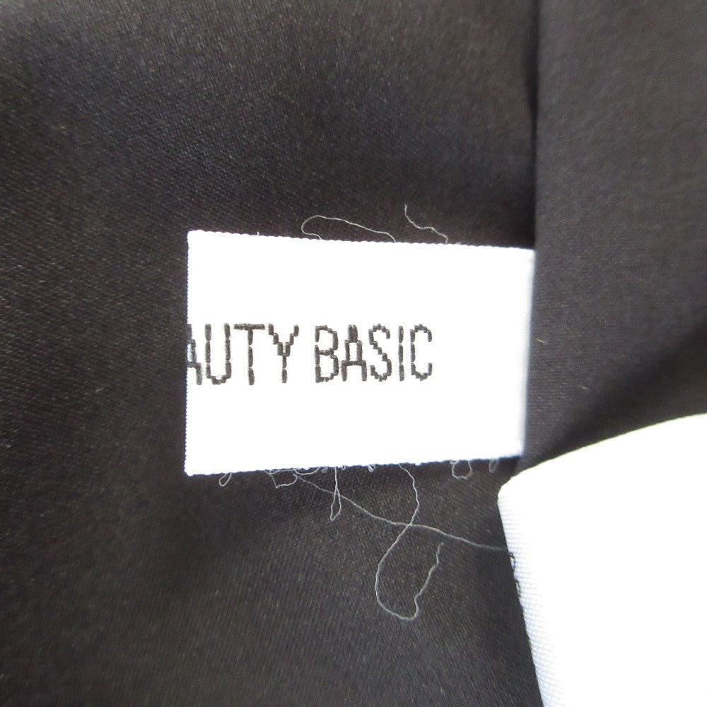 NATURAL BEAUTY BASIC シアー チェック シャーリング ドレス