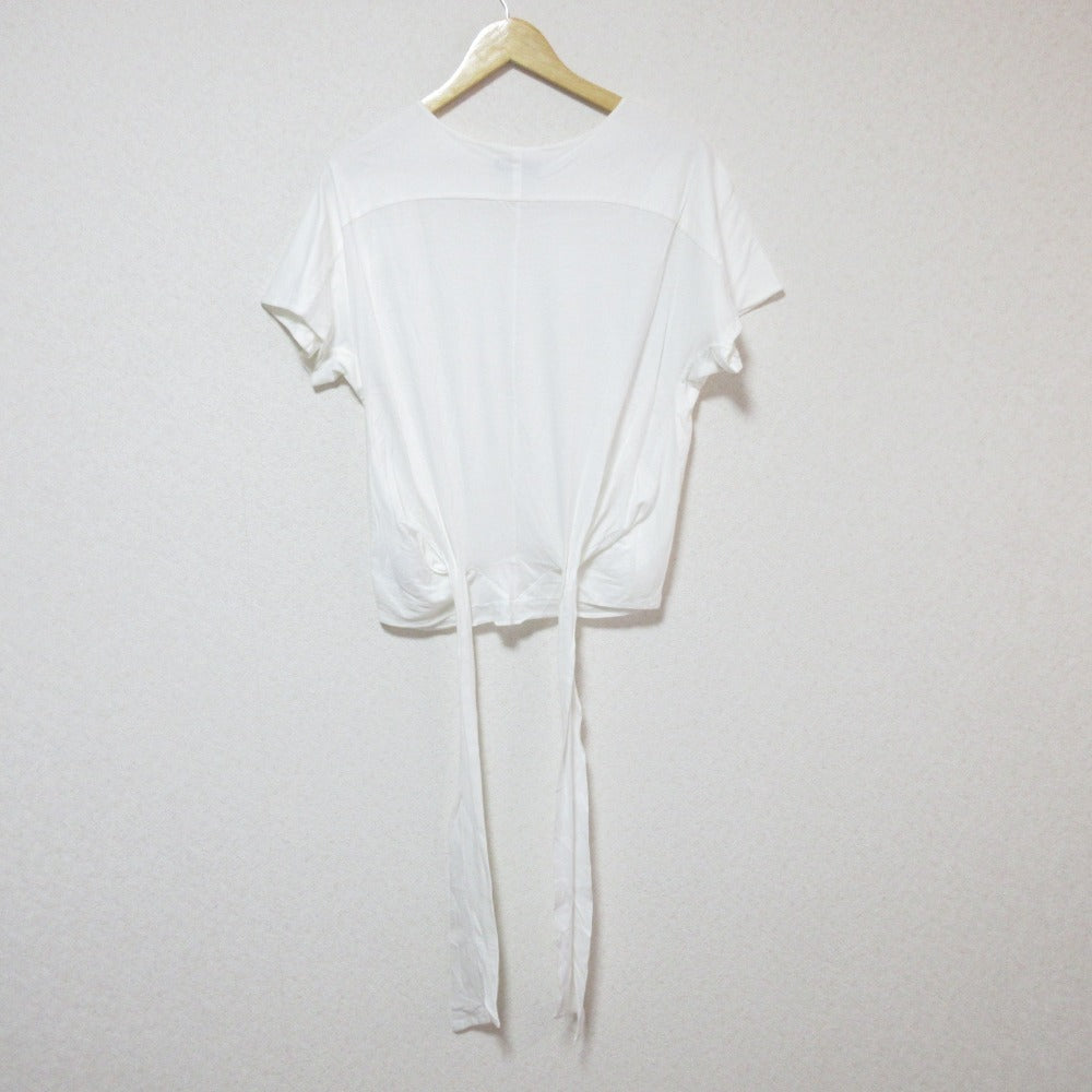 Drawer バックリボン半袖カットソー