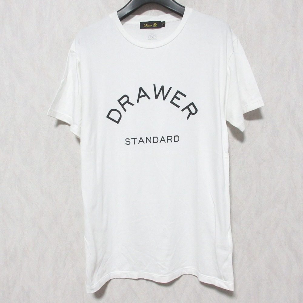 ドゥロワー プリントコットンTシャツ