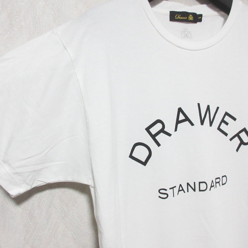 ドゥロワー プリントコットンTシャツ