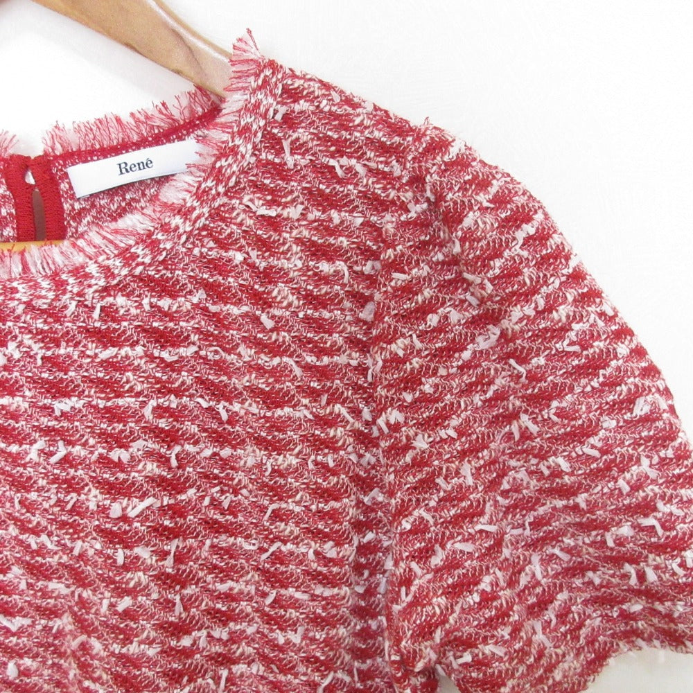 Rene Knit Pullover カシミヤブレンドニットプルオーバー