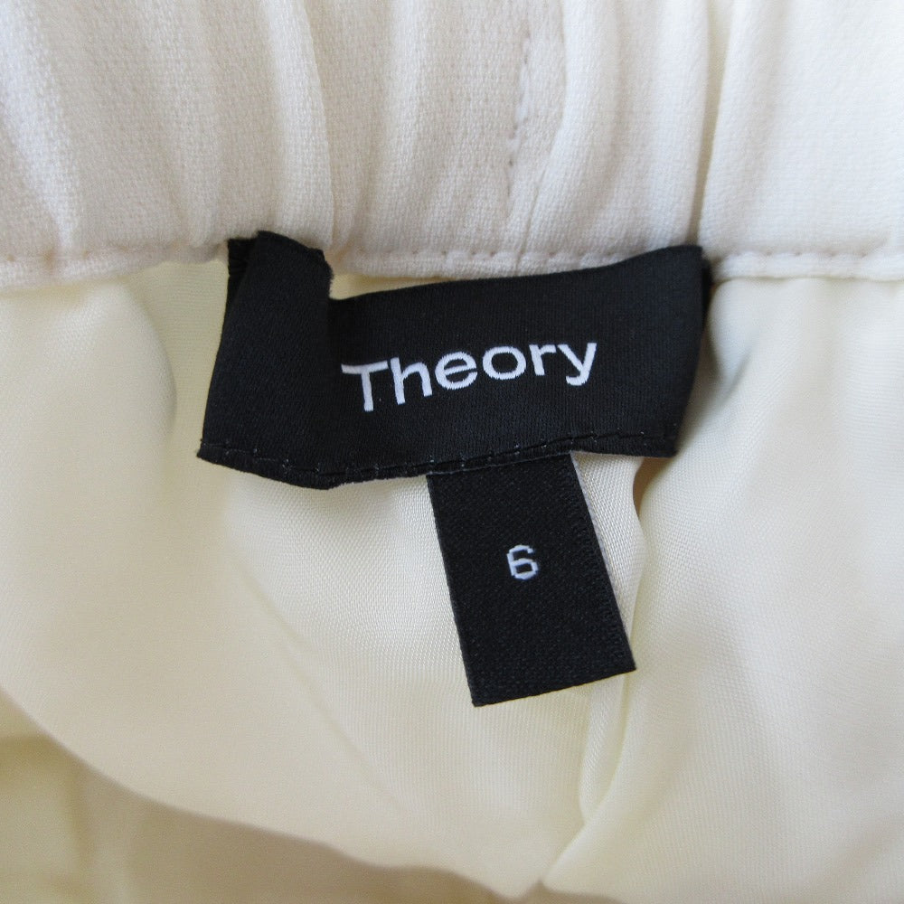 Theory ADMIRAL クレープ PLT カジュアル パンツ
