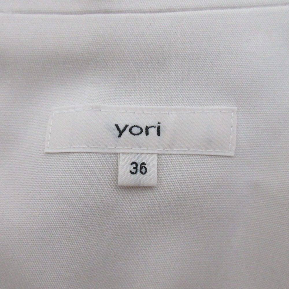yori バック ギャザー テーラード ジャケット