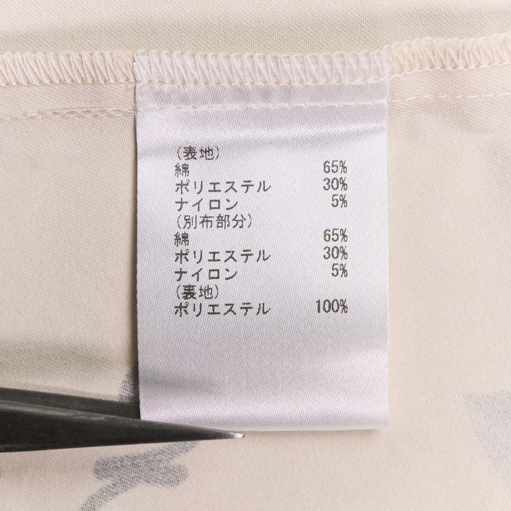 ダイアグラム プリントトレンチワンピース