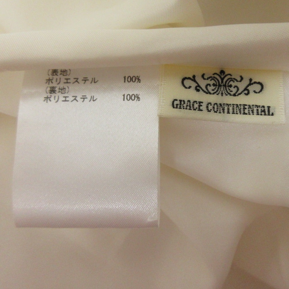 GRACE CONTINENTAL シアー メッシュ スカート