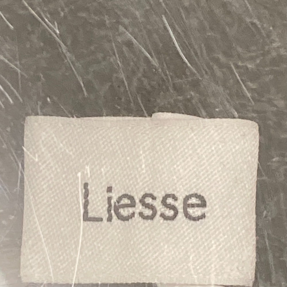 Liesse メッシュ ニット 長袖 ブラウス