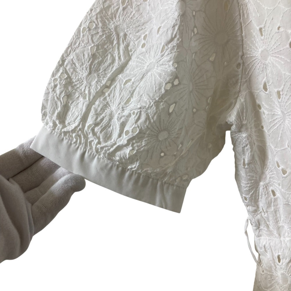 PROPORTION BODY DRESSING カットワーク刺繍ドレス
