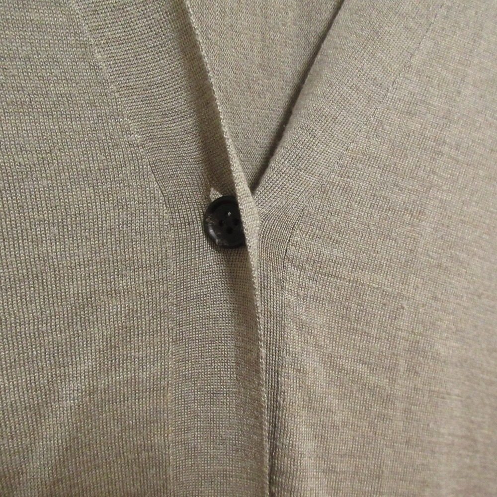 ebure シルク カシミヤ ロング ニット カーディガン