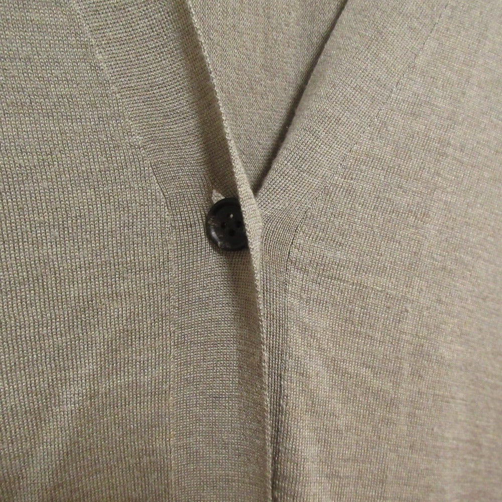 ebure シルク カシミヤ ロング ニット カーディガン