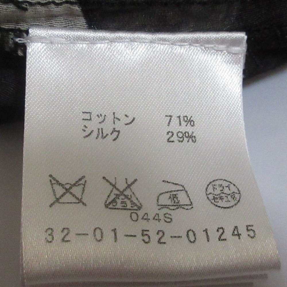 Martin Grant ドットシアープルオーバーブラウス