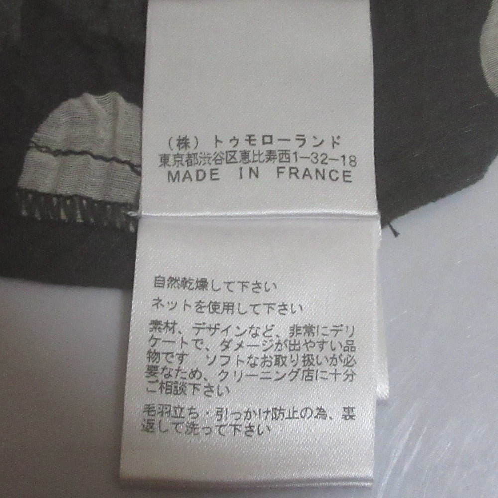 Martin Grant ドットシアープルオーバーブラウス