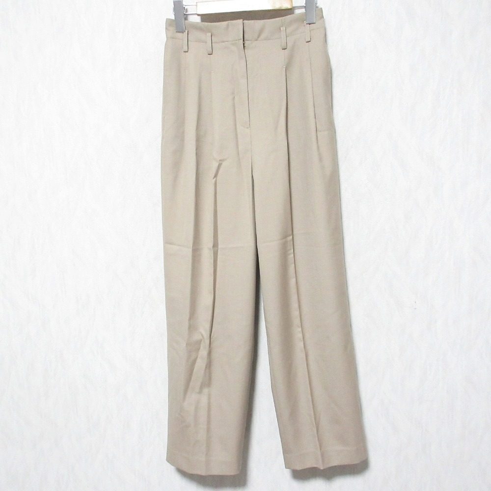 Demi-Luxe BEAMS ソフト ツイル テーパード パンツ