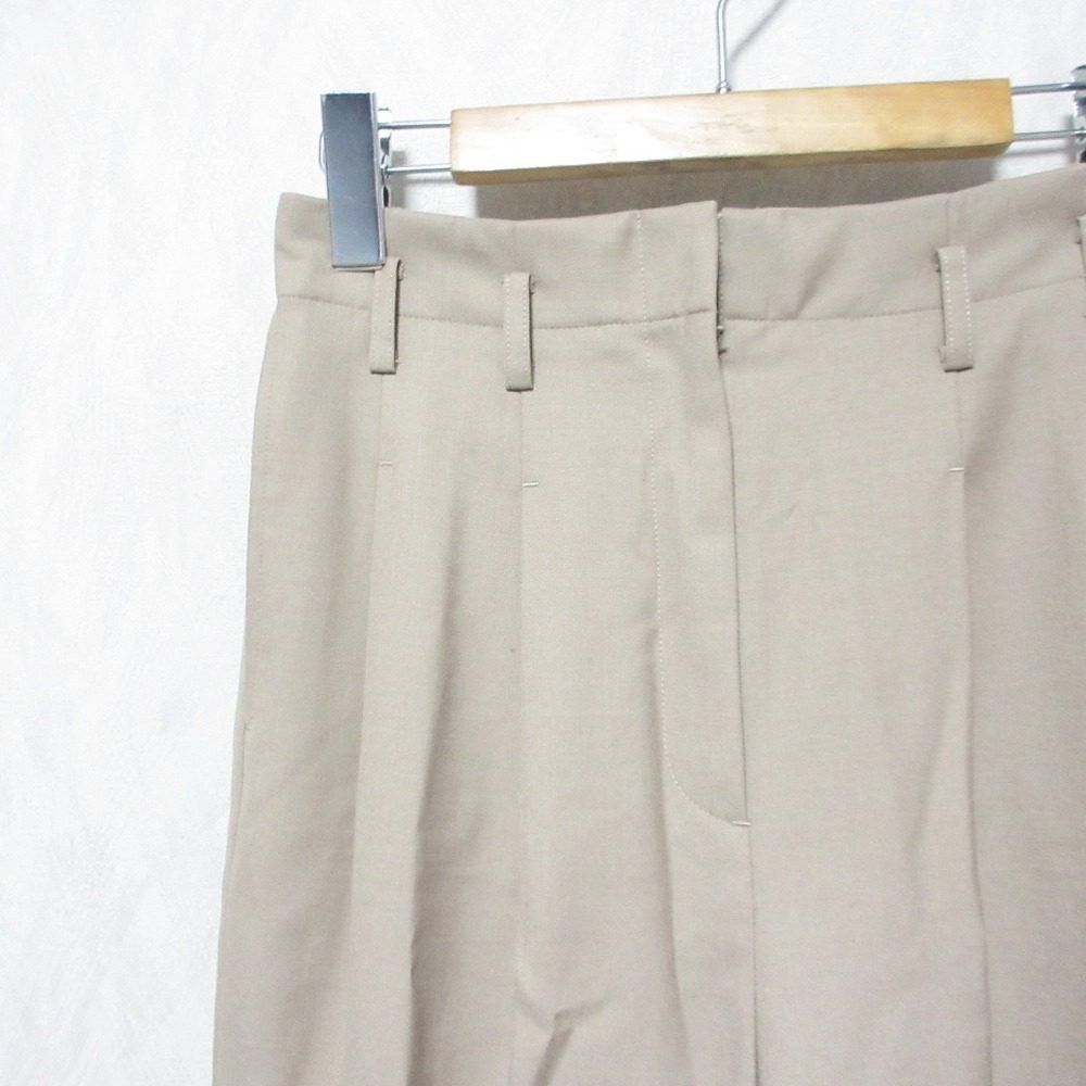 Demi-Luxe BEAMS ソフト ツイル テーパード パンツ