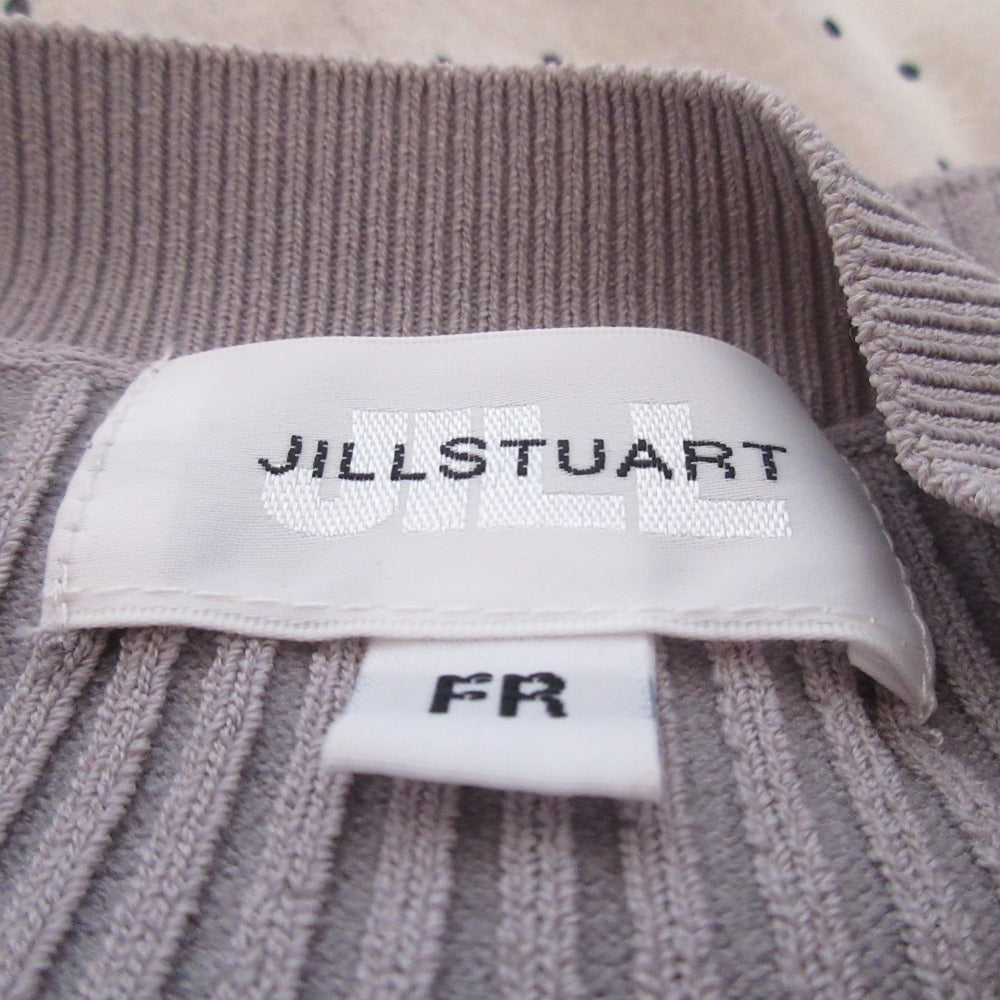JILL by JILLSTUART ニット ベスト ドッキング ロング ドレス