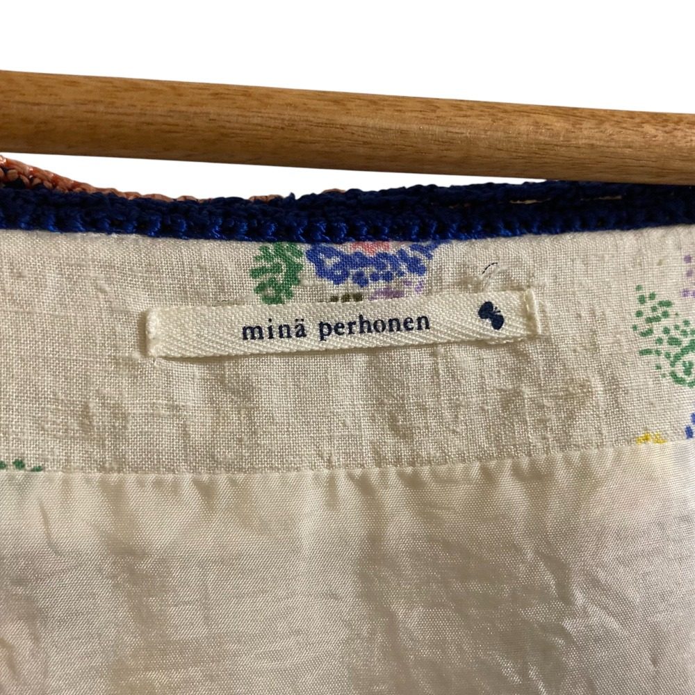 mina perhonen フラワー カーテン ドレス