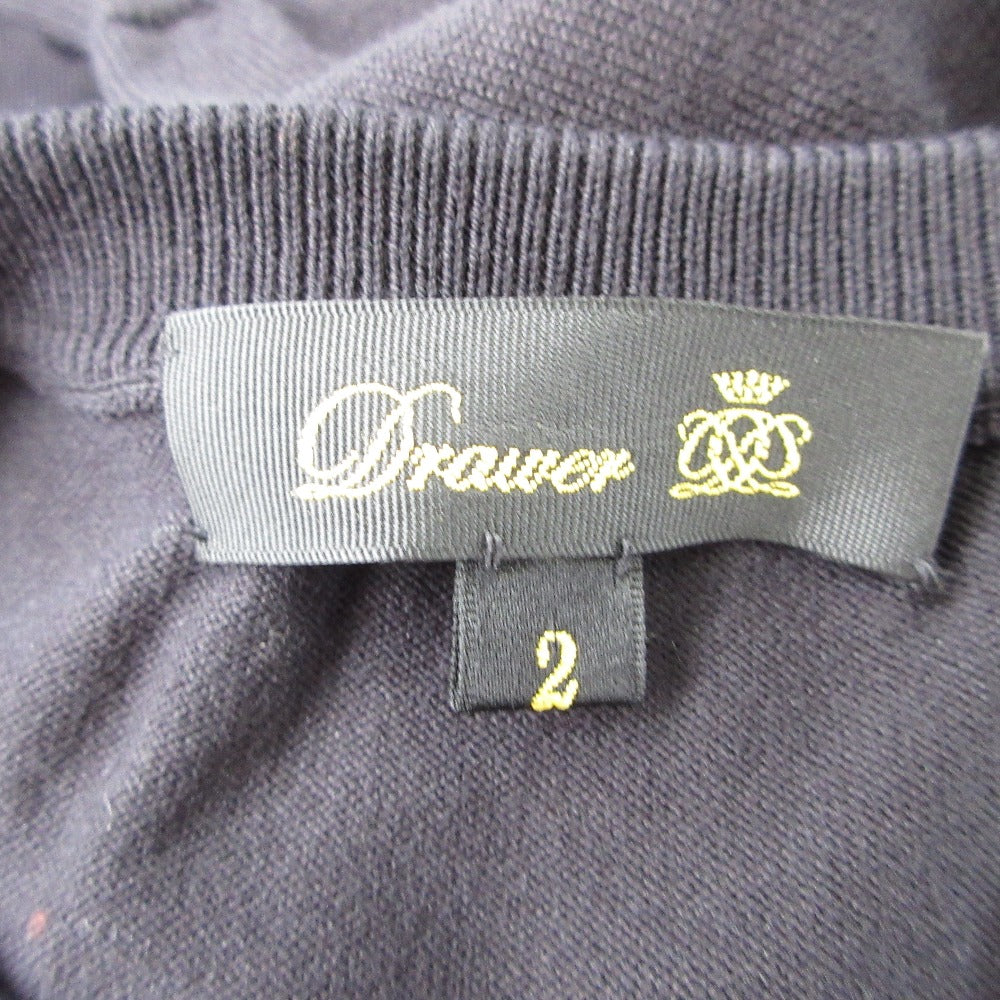 Drawer 16G ニット タフタ ドレス