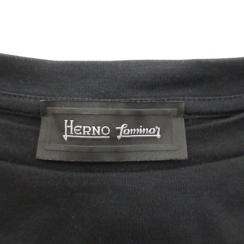 HERNO Laminar ロゴテープ ドルマンスリーブカットソー