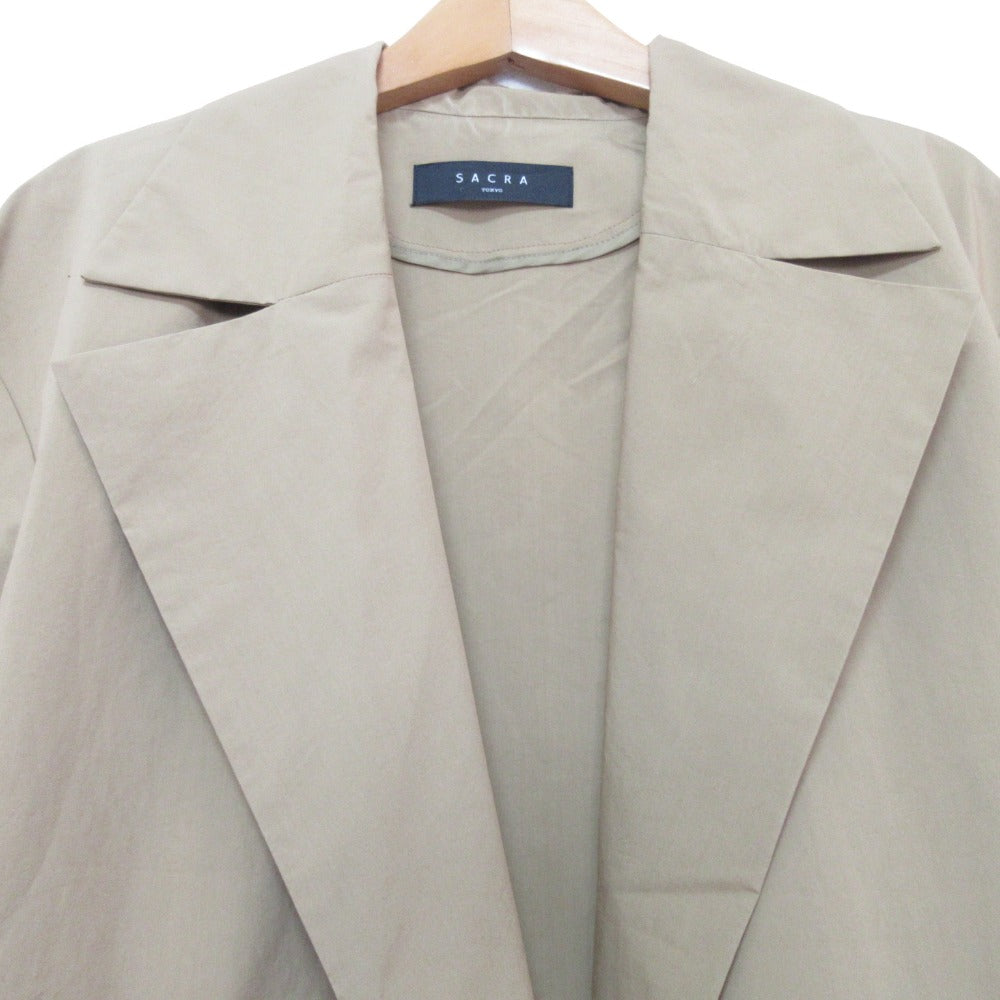 SACRA タフタ コットン ポリエステル コート