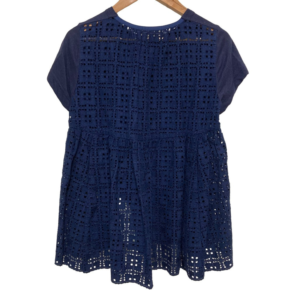 sacai luck クロシェレース切替カットソー