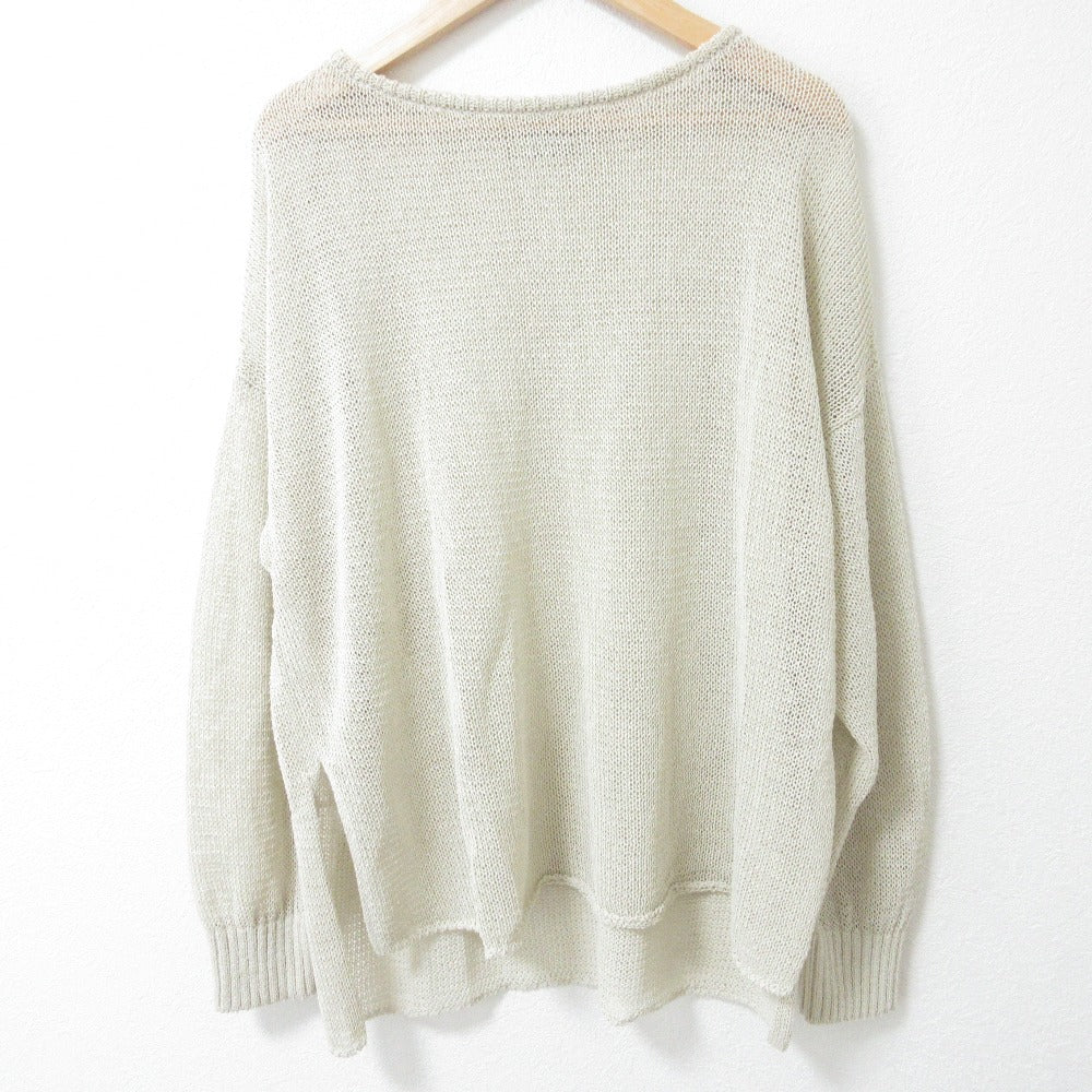 UNITED ARROWS ペーパー ニット プルオーバー