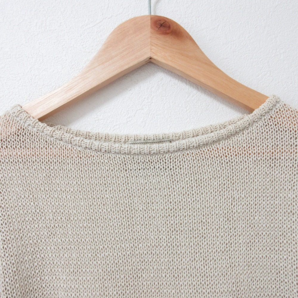 UNITED ARROWS ペーパー ニット プルオーバー