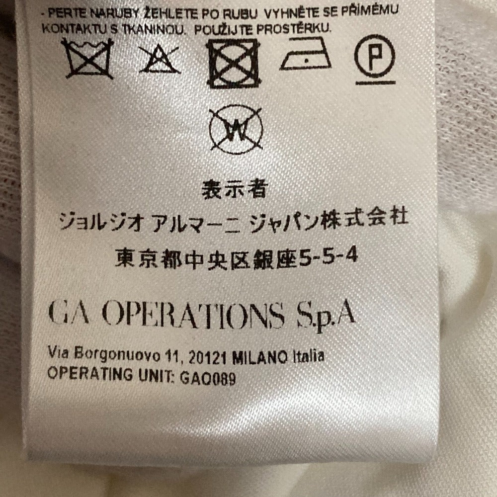 ジョルジオアルマーニ ストレッチギャザーVネックカットソー