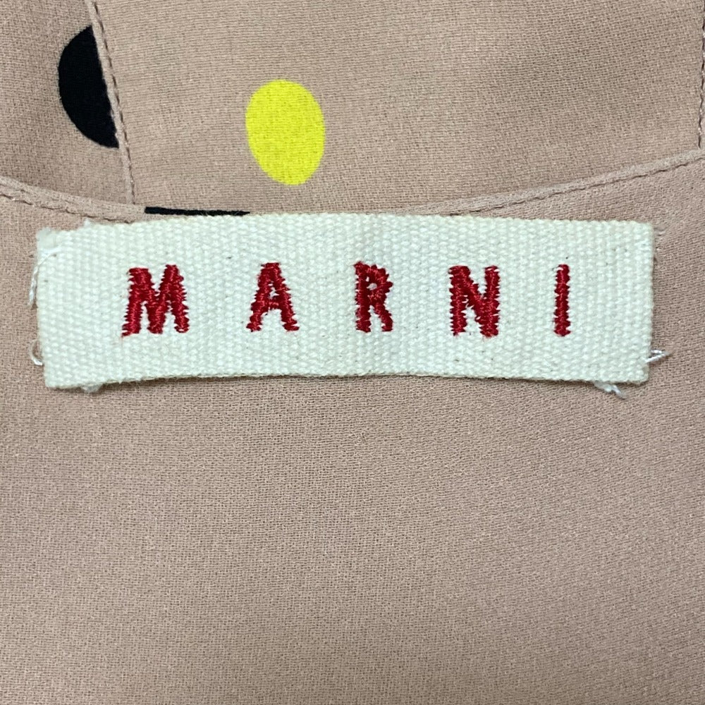 マルニ 100% シルク ドレス
