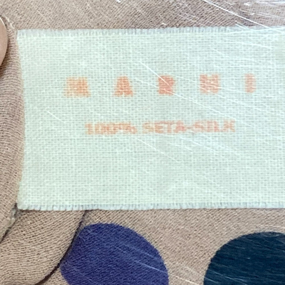 マルニ 100% シルク ドレス