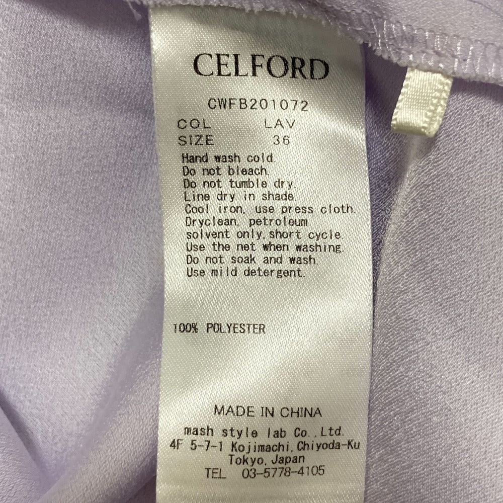 CELFORD ペプラム ブラウス