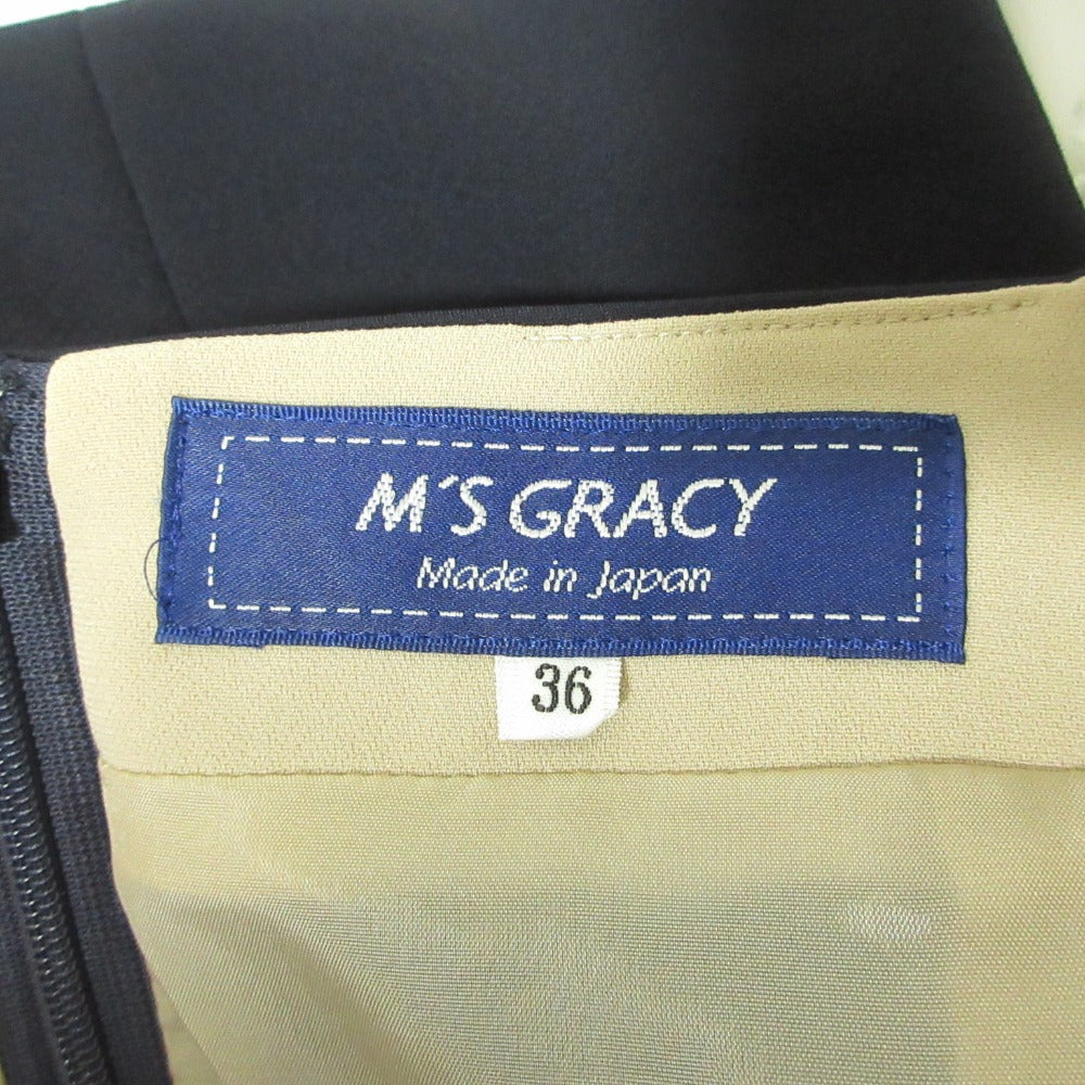 M'S GRACY コサージュ ドレス