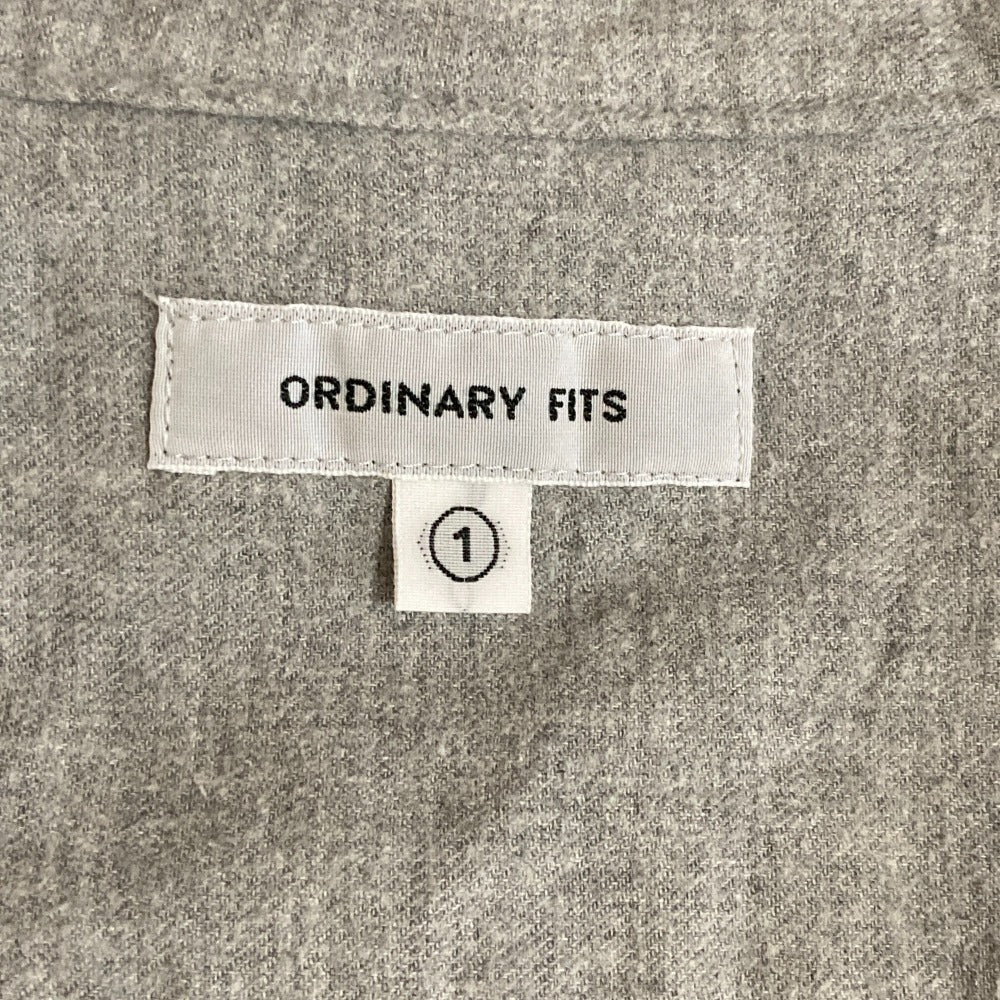 ordinary fits バーバー シャツ ワイド シャツ