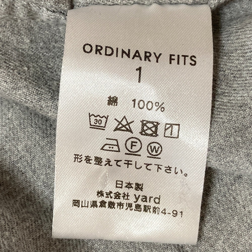 ordinary fits バーバー シャツ ワイド シャツ
